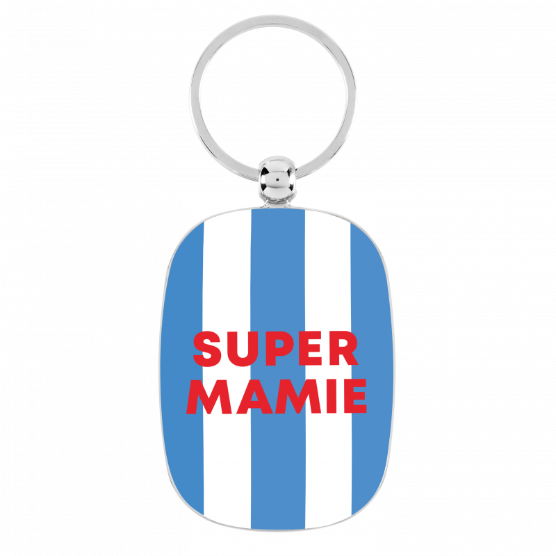 PORTE-CLES OPAT - SUPER MAMIE - DERRIERE LA PORTE
