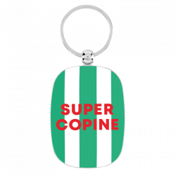 PORTE-CLES OPAT - SUPER COPINE - DERRIERE LA PORTE