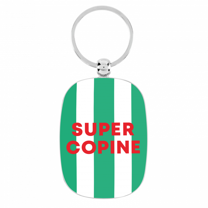 PORTE-CLES OPAT - SUPER COPINE - DERRIERE LA PORTE