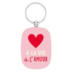 PORTE-CLES OPAT - À la vie, à l'amour - DERRIERE LA PORTE