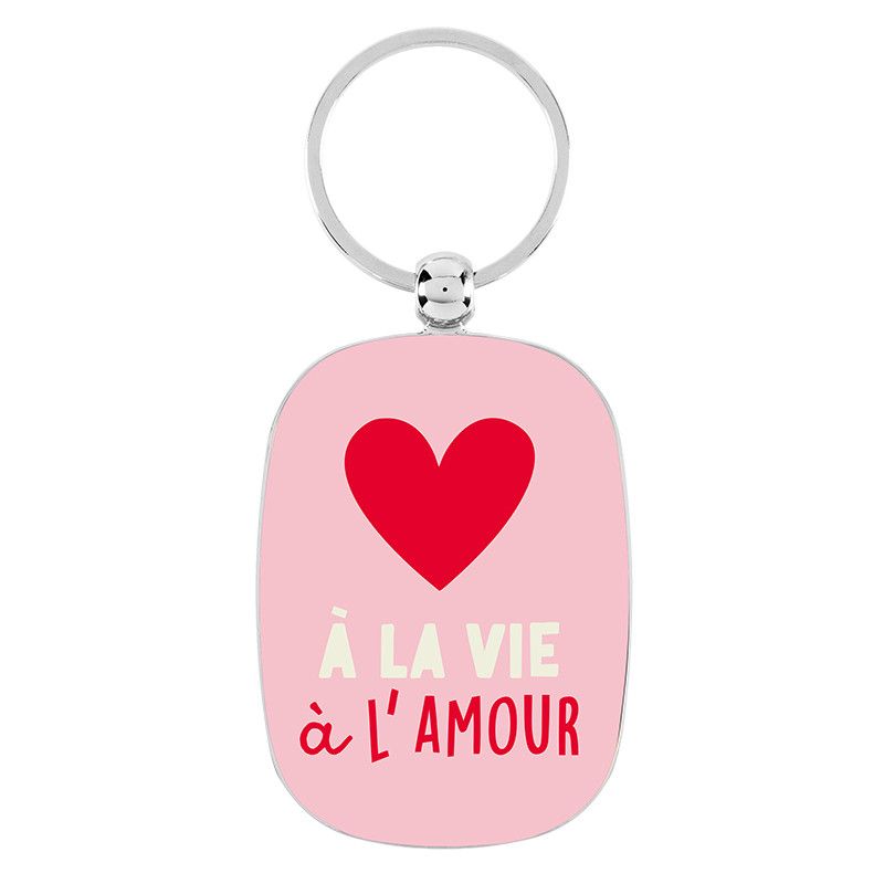 PORTE-CLES OPAT - À la vie, à l'amour - DERRIERE LA PORTE