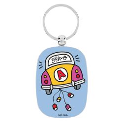 PORTE-CLES OPAT - BRAVO - DERRIERE LA PORTE