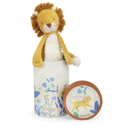 POUPÉE LION MAMBA (EN BOÎTE) - LA FORÊT MAWA - MOULIN ROTY