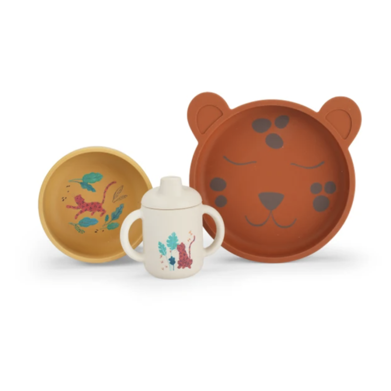 SET VAISSELLE SILICONE - LA FORÊT MAWA - MOULIN ROTY