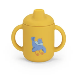 Set Vaisselle en silicone - PUCE & PILOU - MOULIN ROTY