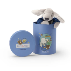 Poupée Chien PILOU (en boîte) - PUCE & PILOU - MOULIN ROTY