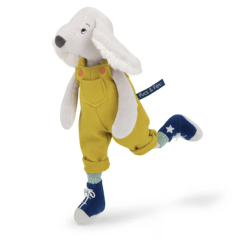 Poupée Chien PILOU jaune - PUCE & PILOU - MOULIN ROTY