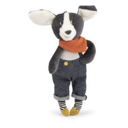 Poupée Chien PILOU bleu -...