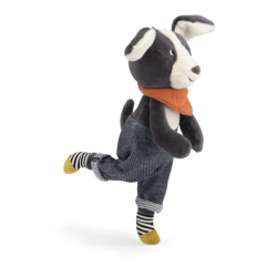 Poupée Chien PILOU bleu - PUCE & PILOU - MOULIN ROTY