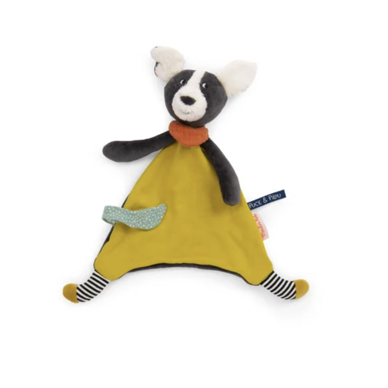 Doudou PUCE jaune - PUCE & PILOU - MOULIN ROTY
