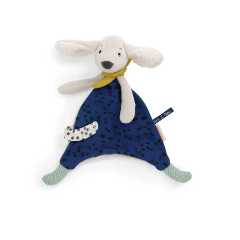 Doudou PILOU bleu - PUCE & PILOU - MOULIN ROTY
