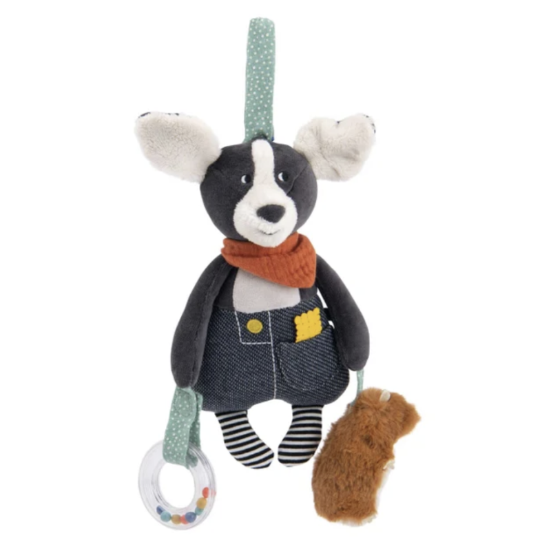 Chien PUCE d'activités à suspendre - PUCE & PILOU - MOULIN ROTY