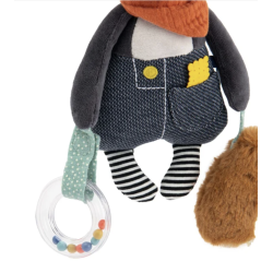 Chien PUCE d'activités à suspendre - PUCE & PILOU - MOULIN ROTY