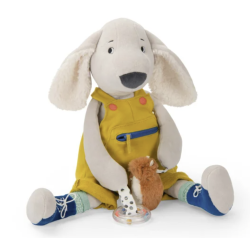 Grand chien PILOU d'activités - PUCE & PILOU - MOULIN ROTY