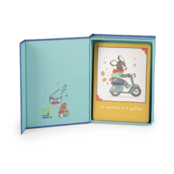 CARTES MES 12 PREMIERS MOIS - PUCE & PILOU - MOULIN ROTY