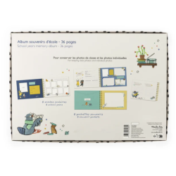 Album de souvenirs d'école - PUCE & PILOU - MOULIN ROTY