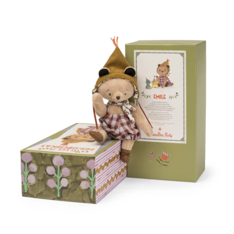 Emile le petit Ours - LES MINOUCHKAS - MOULIN ROTY