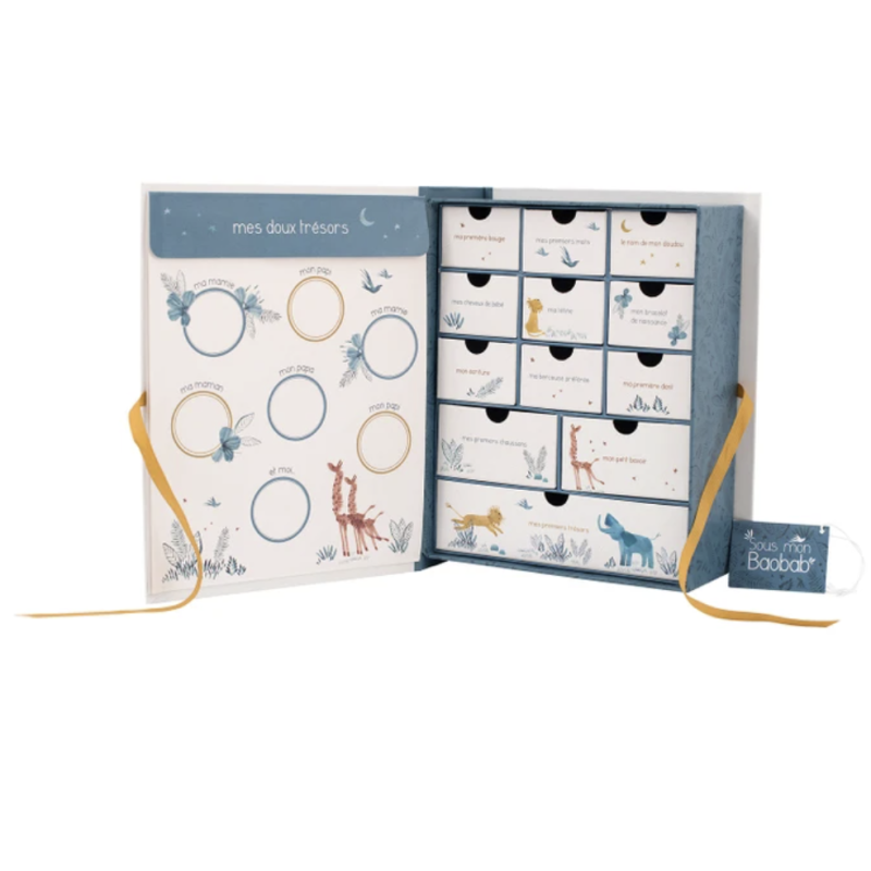 Coffret naissance - SOUS MON BAOBAB - MOULIN ROTY
