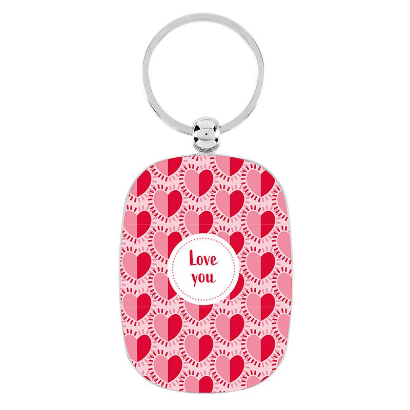 PORTE-CLES OPAT - Love You - DERRIERE LA PORTE
