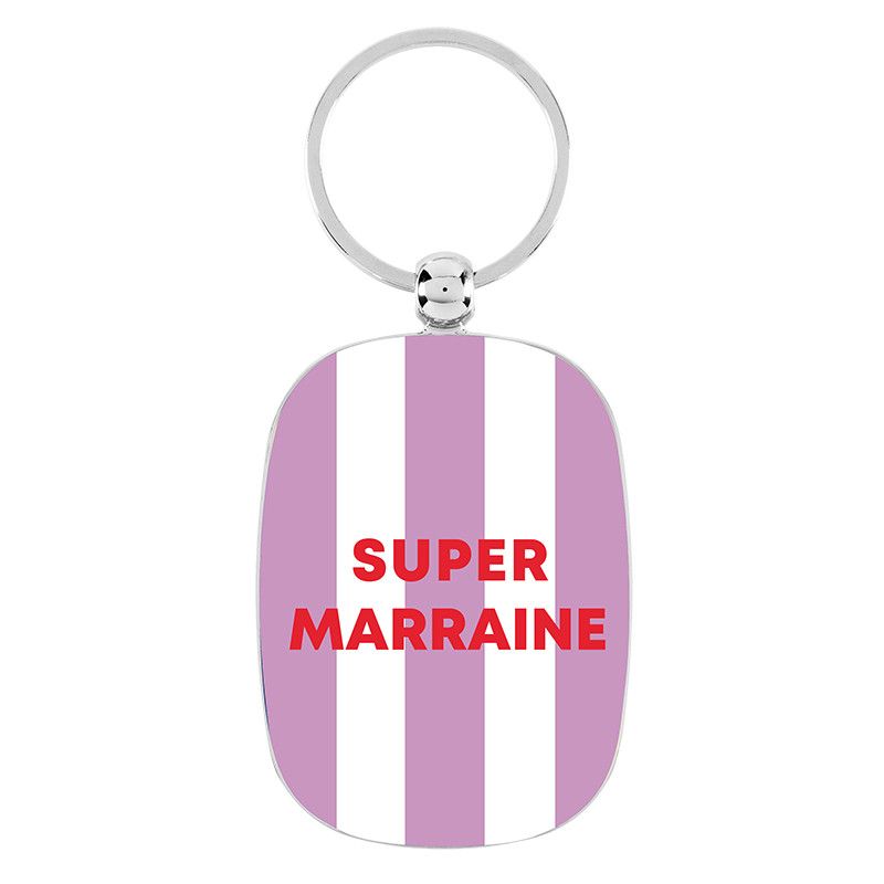 PORTE-CLES OPAT - Super Marraine - DERRIERE LA PORTE