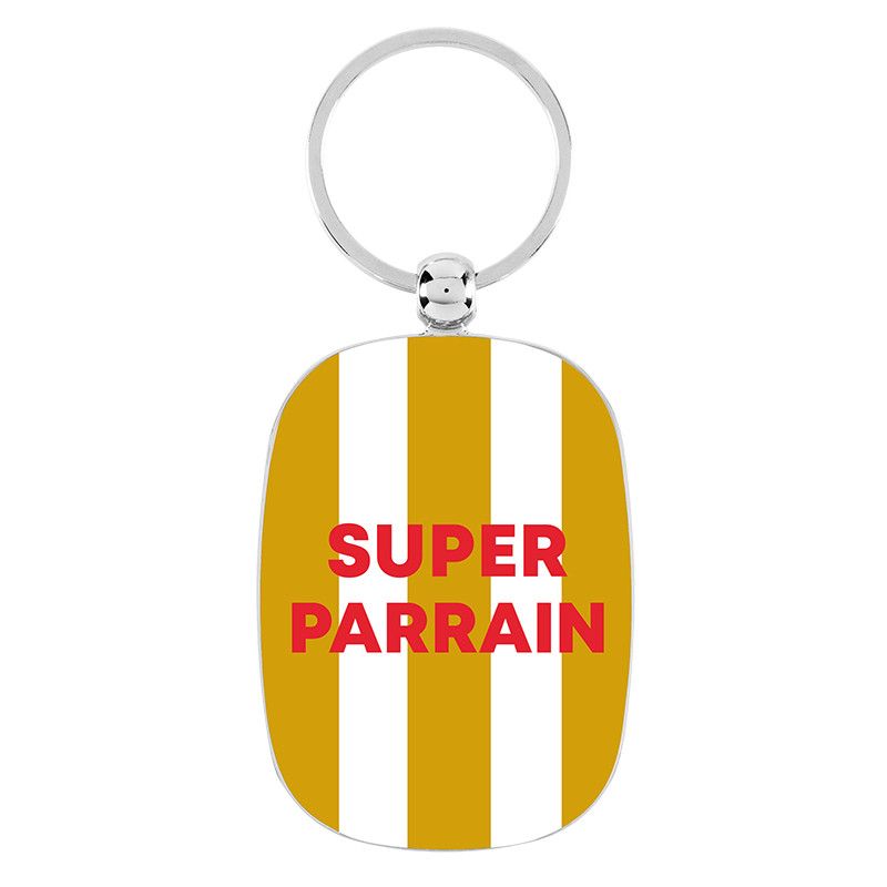 PORTE-CLES OPAT - Super Parrain - DERRIERE LA PORTE