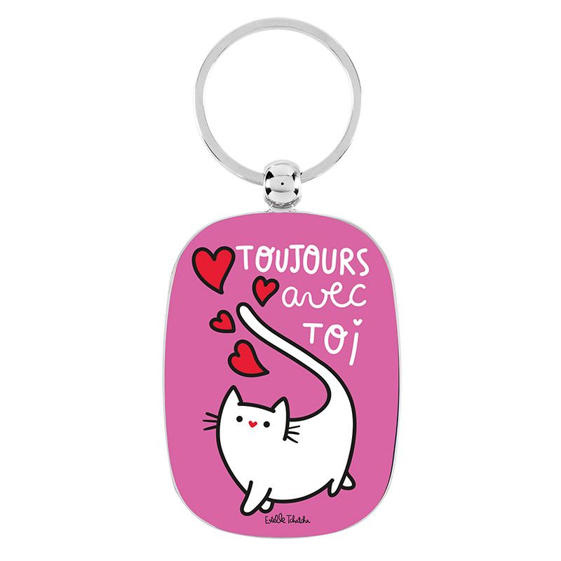 PORTE-CLES OPAT - Toujours avec toi - DERRIERE LA PORTE