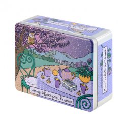 Boîte à tisane compartimentée - TISANE DU SOIR - DERRIERE LA PORTE