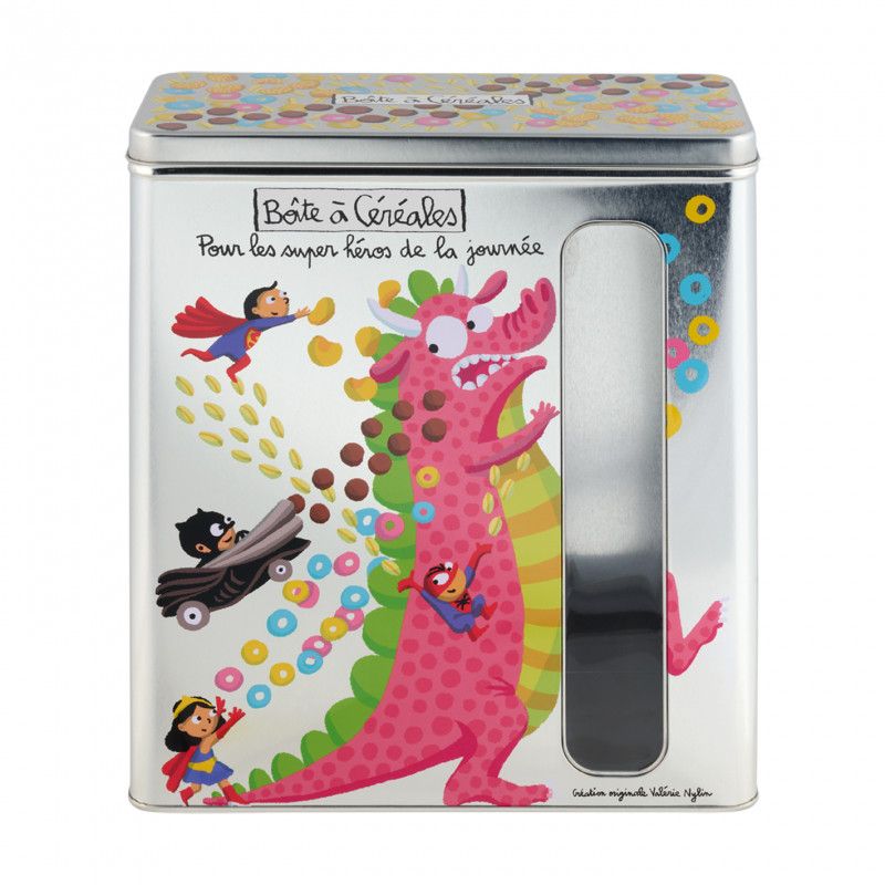 Boîte à Céréales (à fenêtre) - Super pouvoirs - DERRIERE LA PORTE