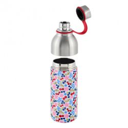 BOUTEILLE ISOTHERME LOLA - LIBERTY CHERRIES - DERRIERE LA PORTE