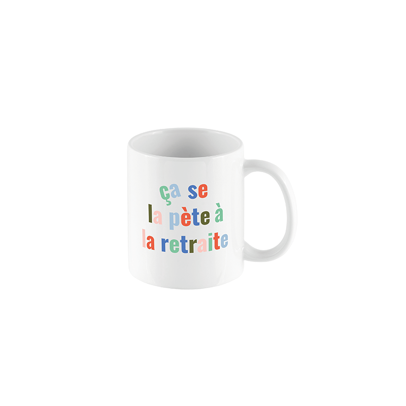 MUG STAN - Ça se la pète à la retraite ! - DERRIERE LA PORTE