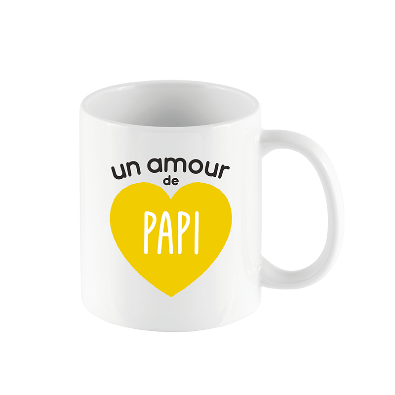 MUG STAN - Un amour de Papi multicolore - DERRIERE LA PORTE