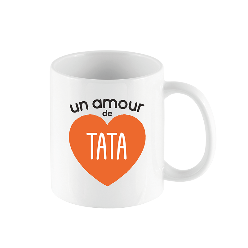 MUG STAN - Un Amour de Tata multicolore - DERRIERE LA PORTE