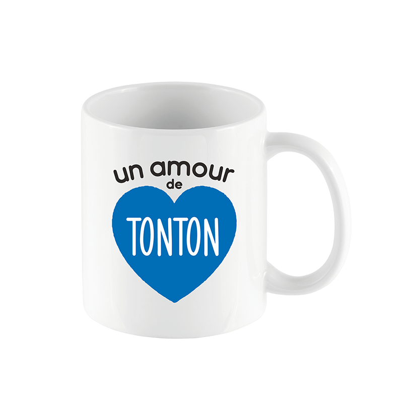 MUG STAN - Un Amour de Tonton multicolore - DERRIERE LA PORTE
