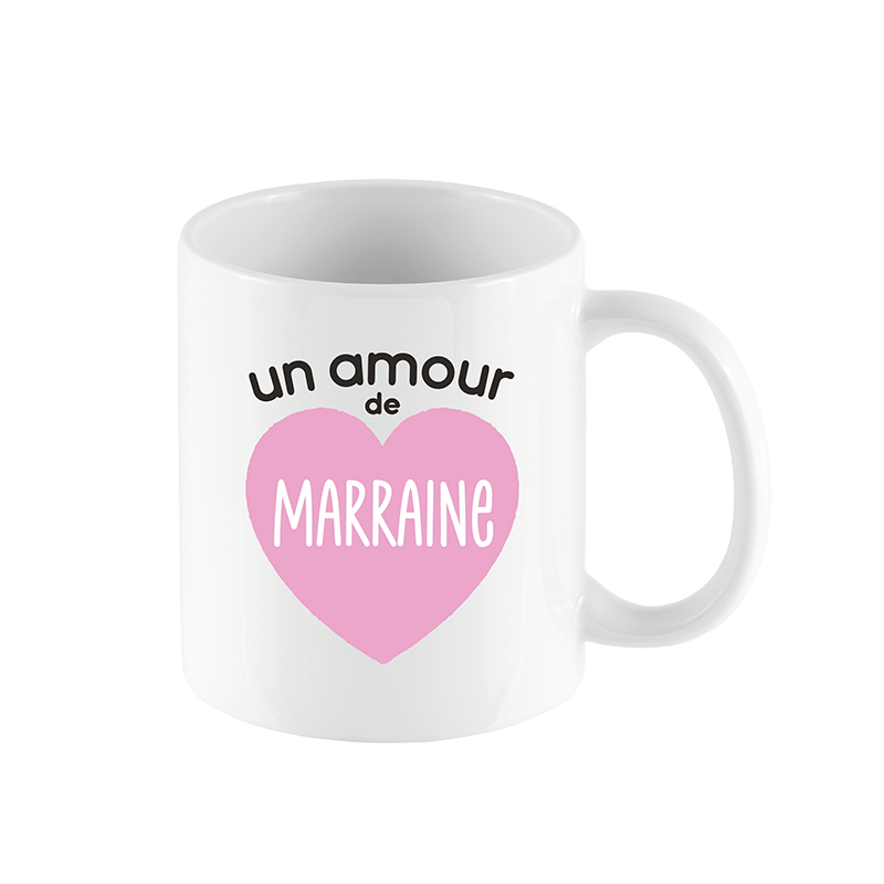MUG STAN - Un Amour de Marraine multicolore - DERRIERE LA PORTE