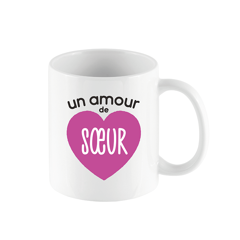 MUG STAN - Un Amour de Sœur multicolore - DERRIERE LA PORTE