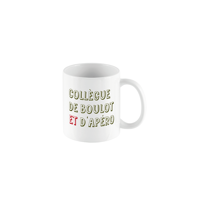 MUG STAN - COLLÈGUE DE BOULOT ET D'APÉRO - DERRIÈRE LA PORTE
