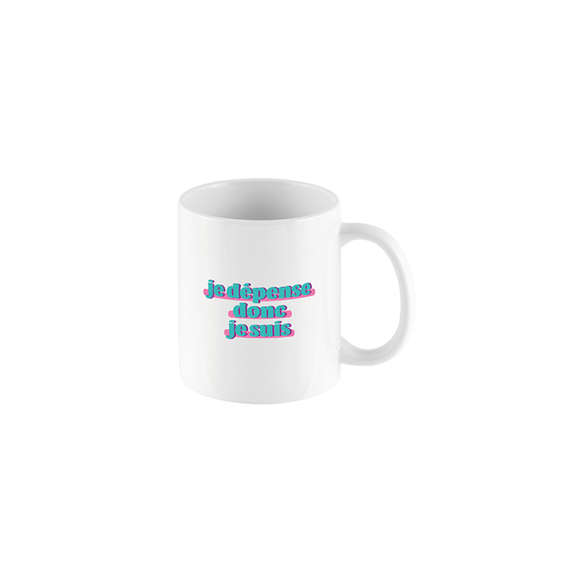 MUG STAN - JE DÉPENSE DONC JE SUIS - DERRIÈRE LA PORTE