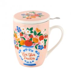 TISANIERE TUDOR (+ FILTRE) - LES THES FRUITES - DERRIERE LA PORTE