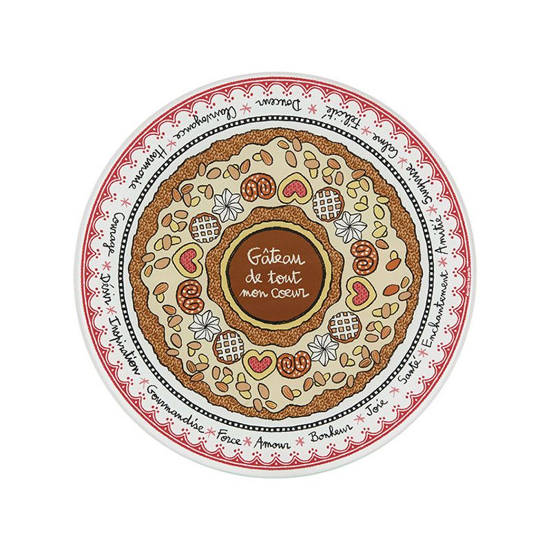 PLAT A TARTE (+ PELLE) DORIS GATEAU - DERRIERE LA PORTE