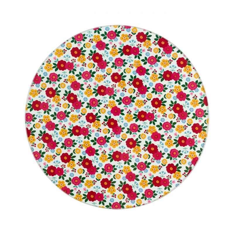 PLAT A TARTE (+ PELLE) DORIS - BOUQUET DE ROSES - DERRIERE LA PORTE