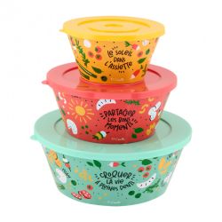 SALADIER TAITIC (SET DE 3 +...