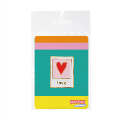 PIN'S MINI POLAROÏD LOVE - DERRIERE LA PORTE