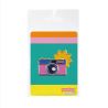PIN'S APPAREIL PHOTO - DERRIERE LA PORTE
