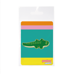 PIN'S CROCODILE GELATINE - DERRIERE LA PORTE