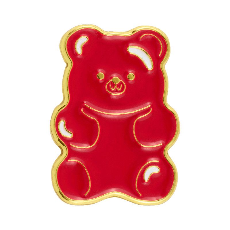 PIN'S OURSON GELATINE - DERRIERE LA PORTE