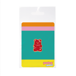 PIN'S OURSON GELATINE - DERRIERE LA PORTE