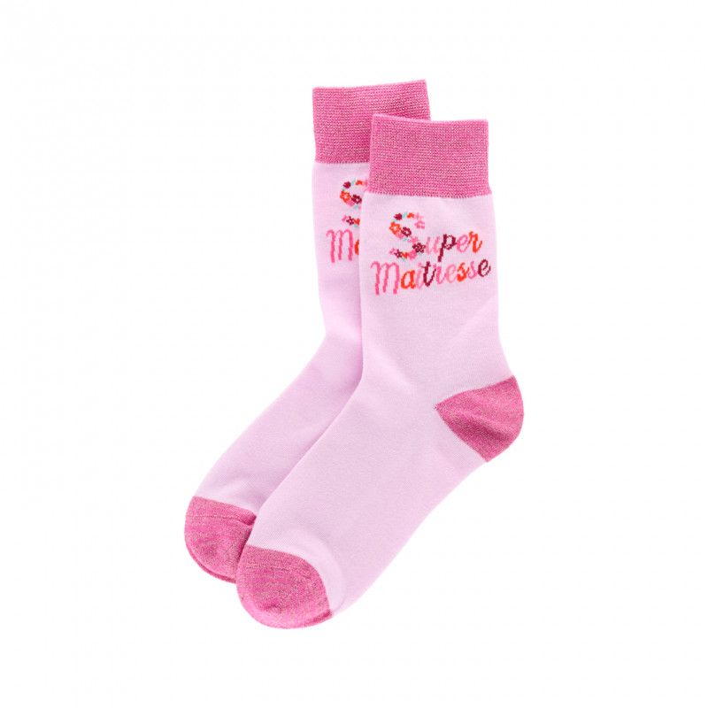 CHAUSSETTES NEC - SUPER MAITRESSE FLEURIE - DERRIERE LA PORTE