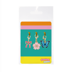 Set de 3 Charms breloques pour lacets - Garden - DERRIERE LA PORTE