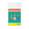 Set de 3 Charms breloques pour lacets - Garden - DERRIERE LA PORTE
