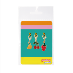 Set de 3 Charms breloques pour lacets - Fruits - DERRIERE LA PORTE
